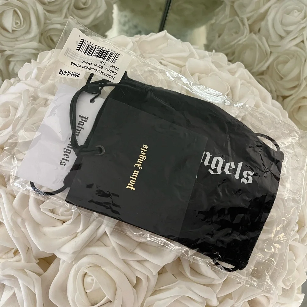 Palm Angels Milano Black Face Mask